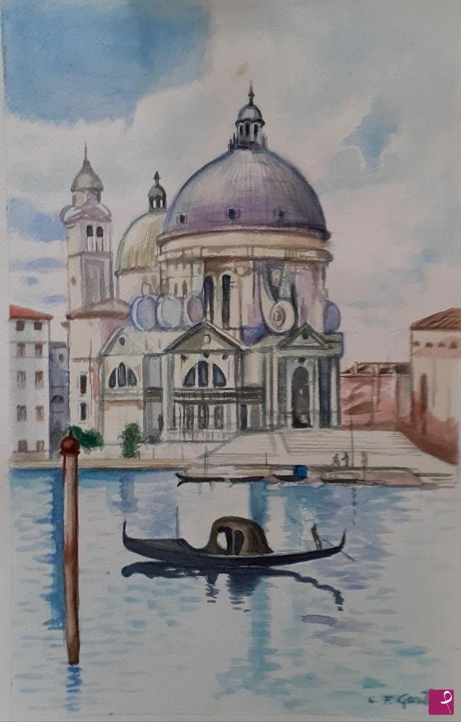 quadri in vendita online - La gondola smarrita