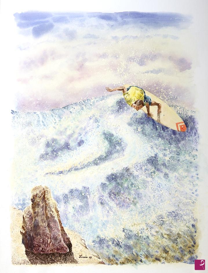 quadri in vendita online - "La grande onda"