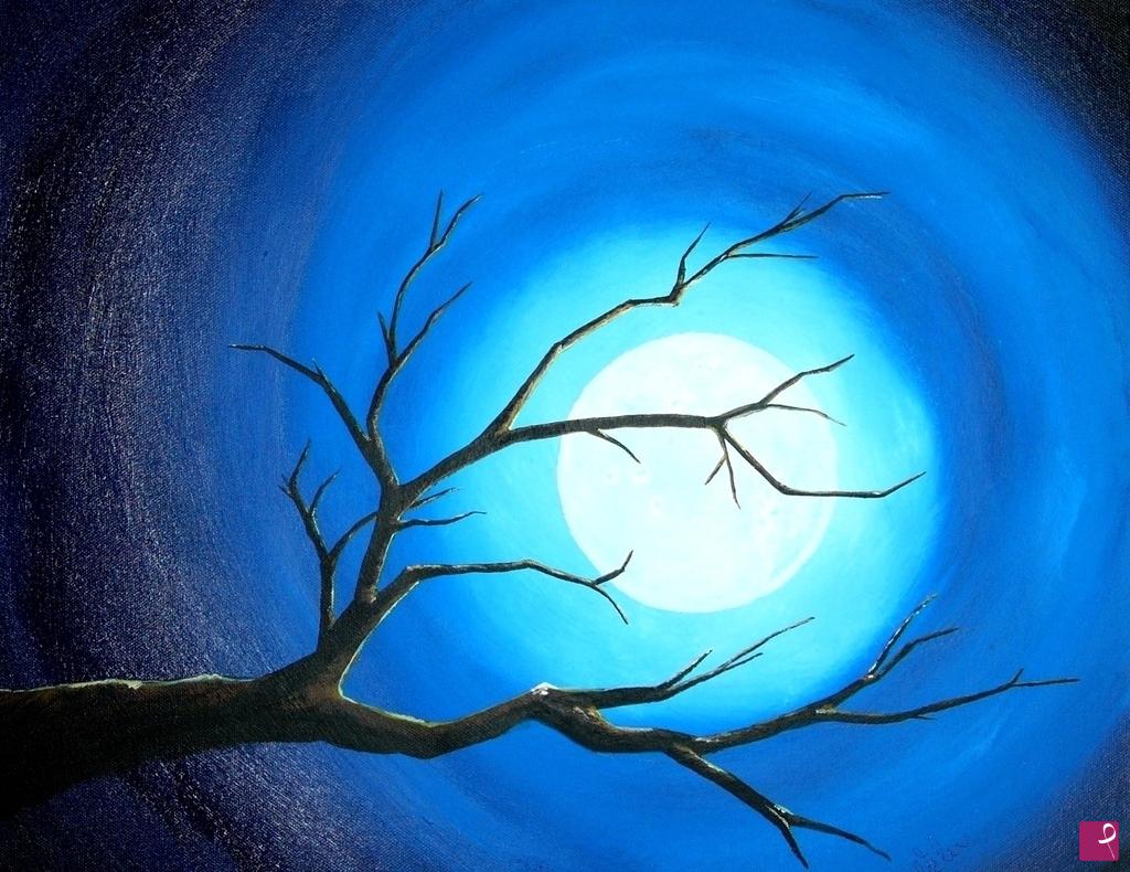 quadri in vendita online - La Luna
