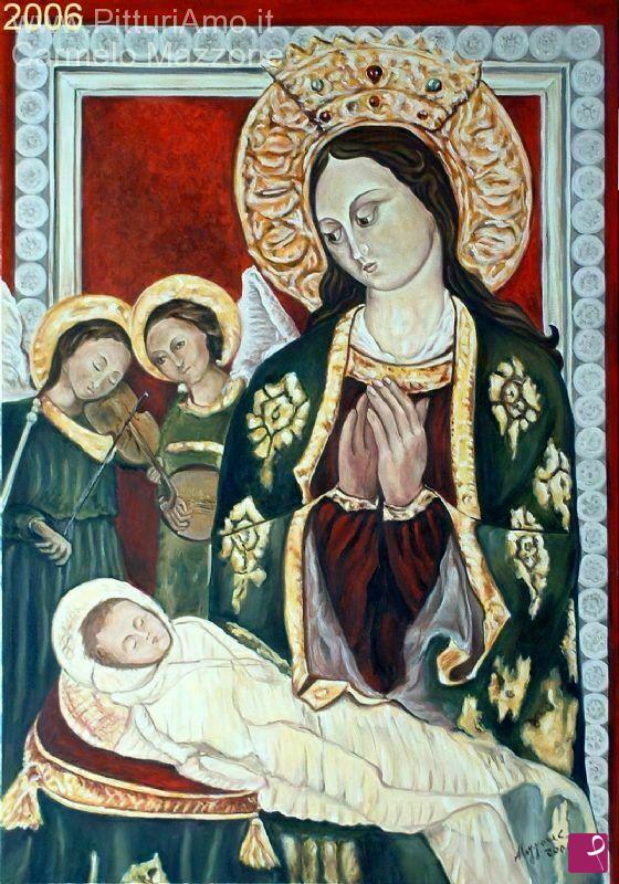quadri in vendita online - La Madonna della Neve