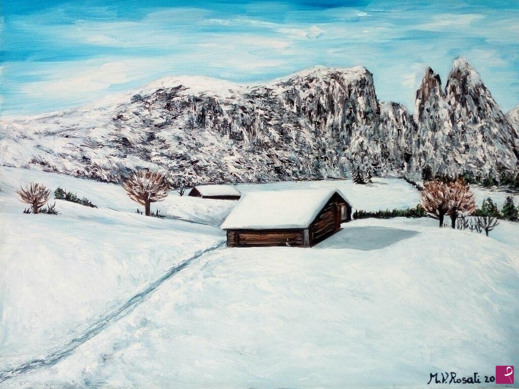 quadri in vendita online - LA NEVICATA
