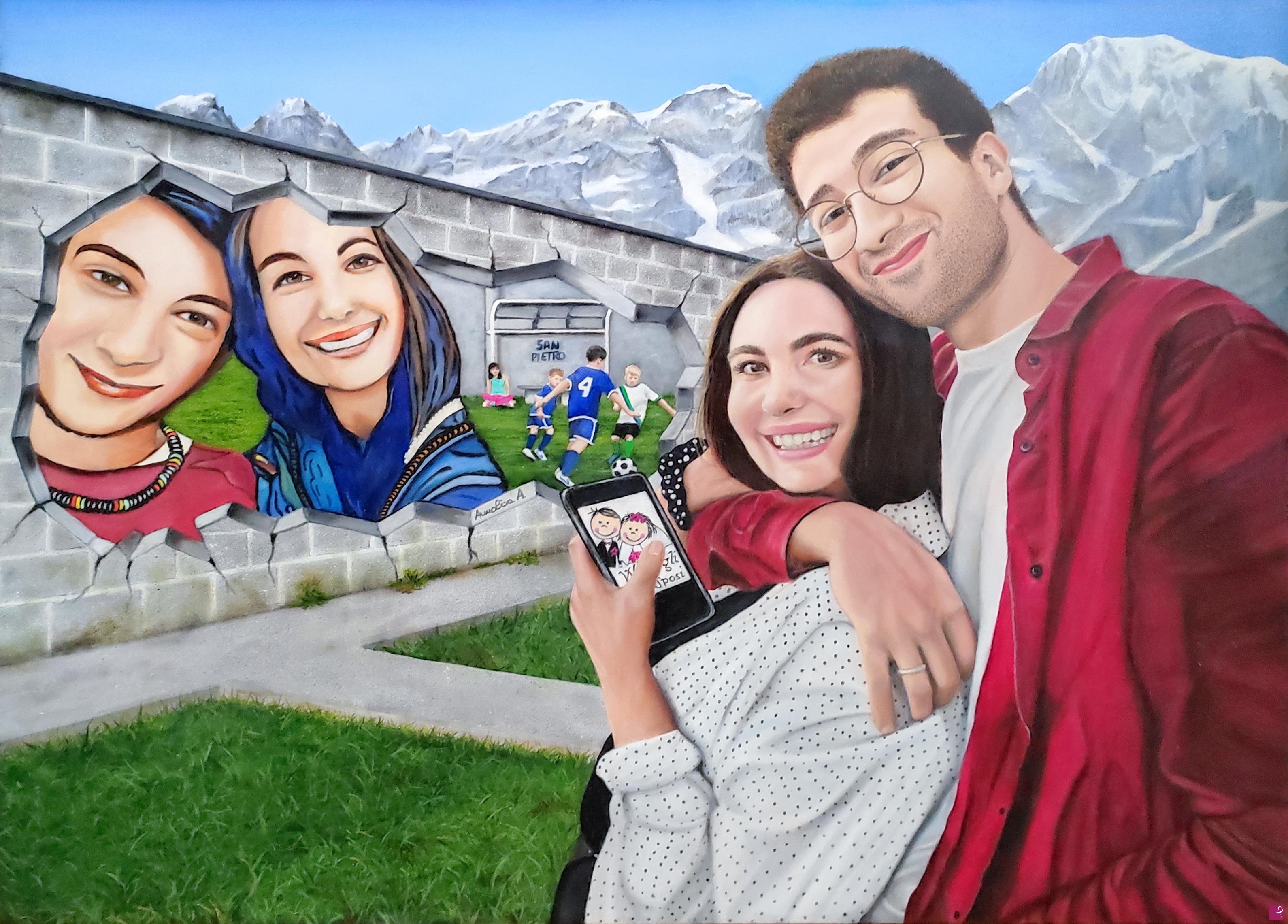 quadri in vendita online - La nostra storia d'amore