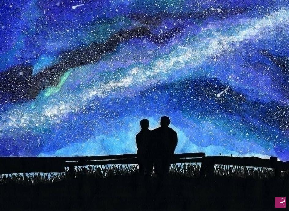 quadri in vendita online - La notte romantica