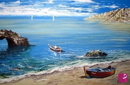 quadri in vendita online - LA PESCA