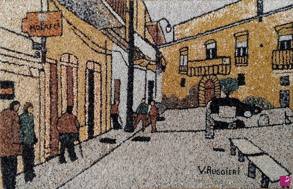 quadri in vendita online - LA PIAZZA DI CAPRARICA DI LECCE