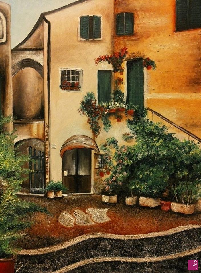 quadri in vendita online - La piazzetta
