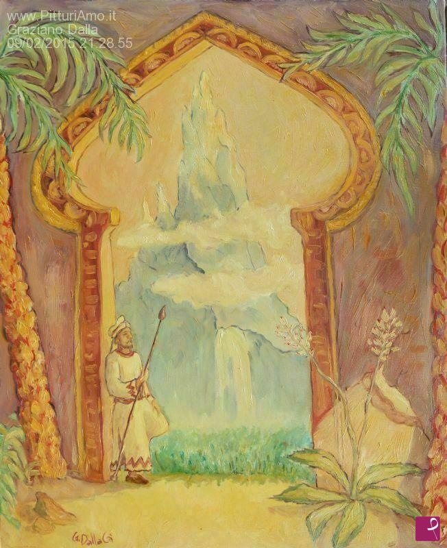 quadri in vendita online - la porta dell'Eden