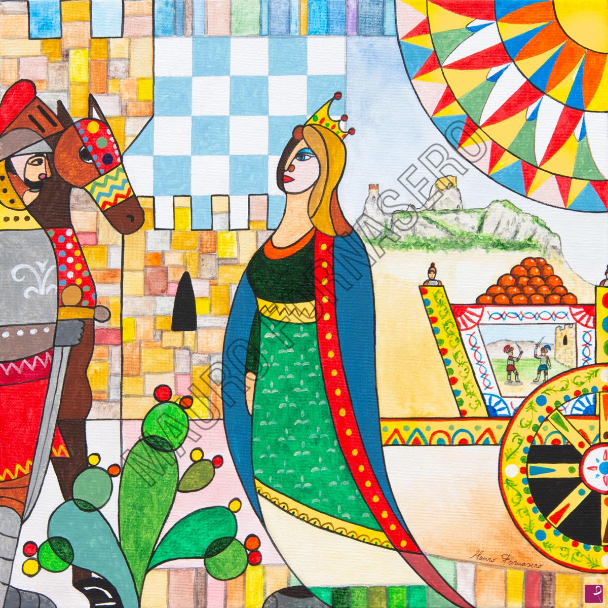 quadri in vendita online - La Principessa Adelasia