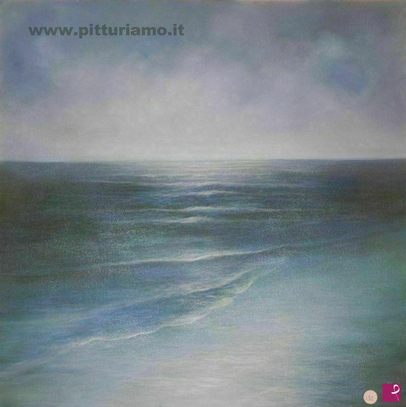quadri in vendita online - La risacca del mare (172)