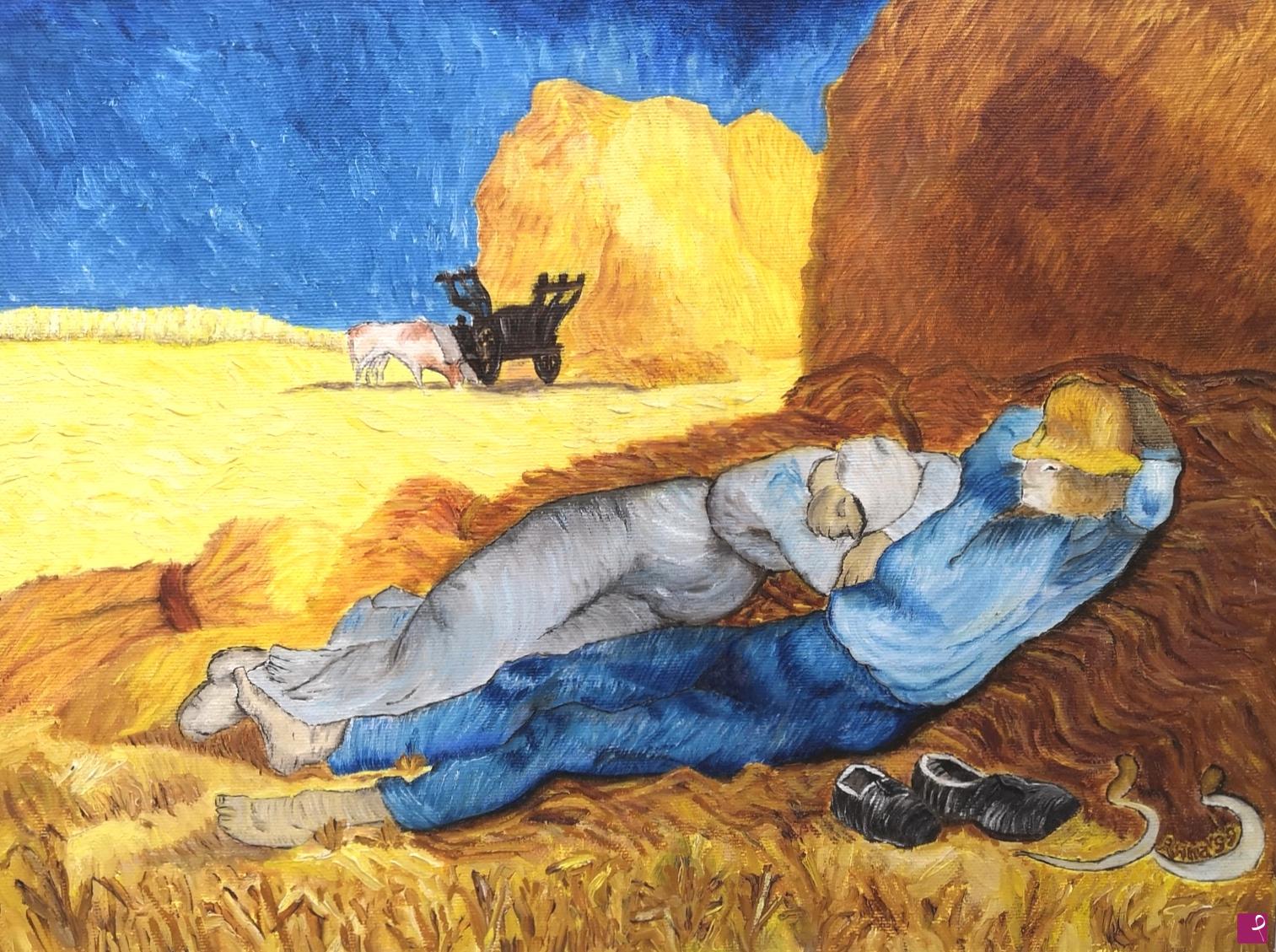 quadri in vendita online - “La siesta”