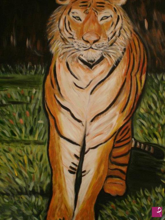 quadri in vendita online - La tigre