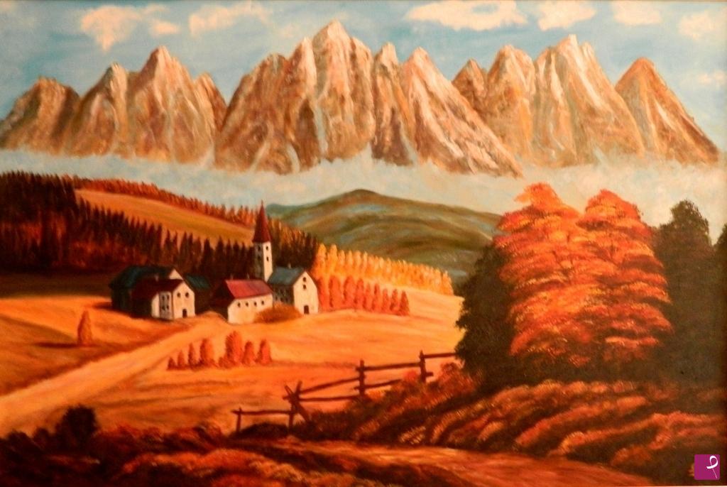 quadri in vendita online - La valle