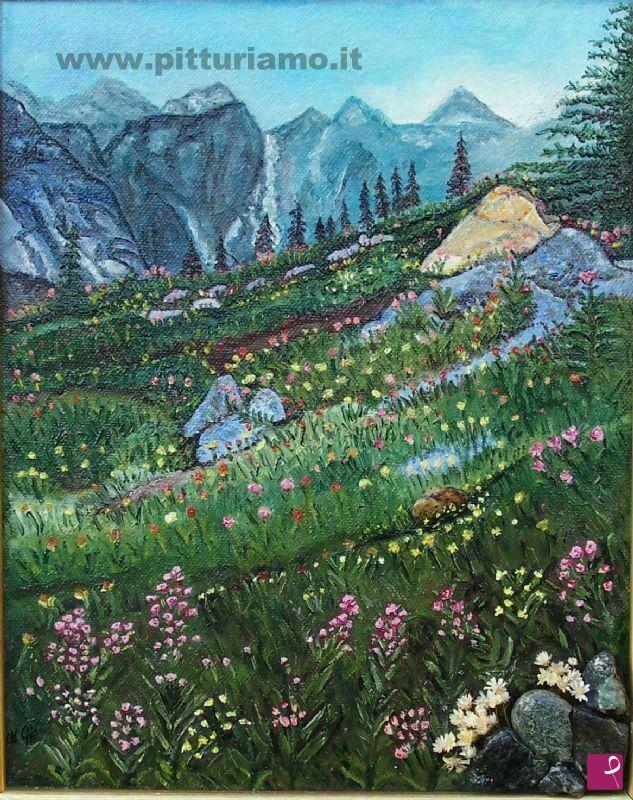 quadri in vendita online - la valle dei fiori
