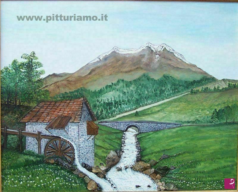 quadri in vendita online - la valle del mulino