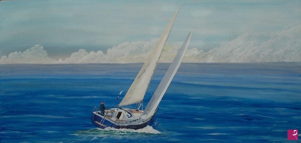 quadri in vendita online - LA VELA BLU