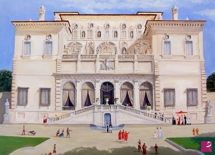 quadri in vendita online - La Villa Dei Borghese