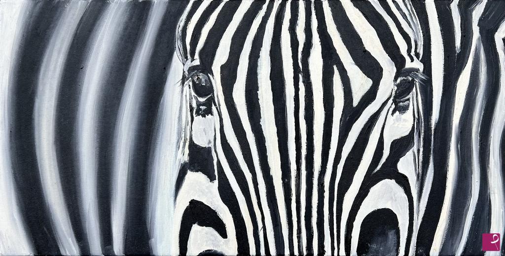 quadri in vendita online - La zebra