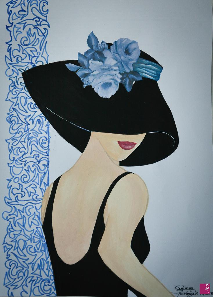 quadri in vendita online - Lace Hat   