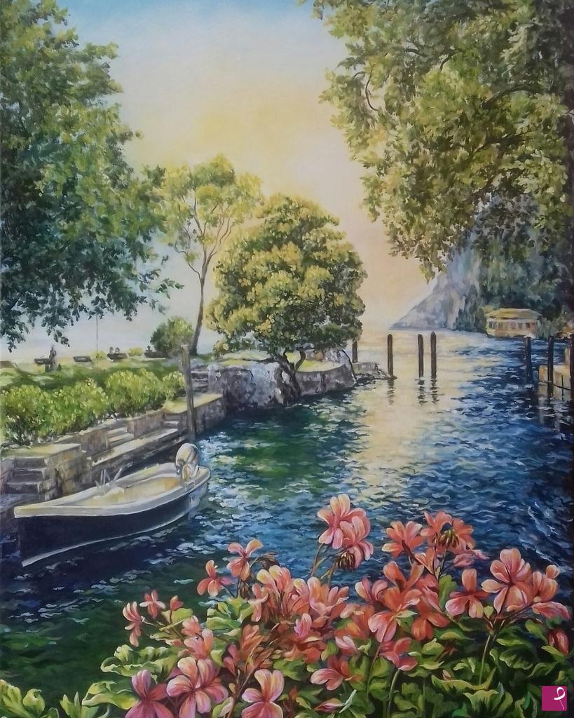quadri in vendita online - Lago di Garda