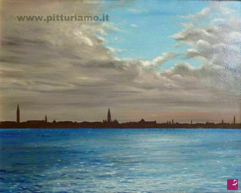 quadri in vendita online - Laguna di Venezia