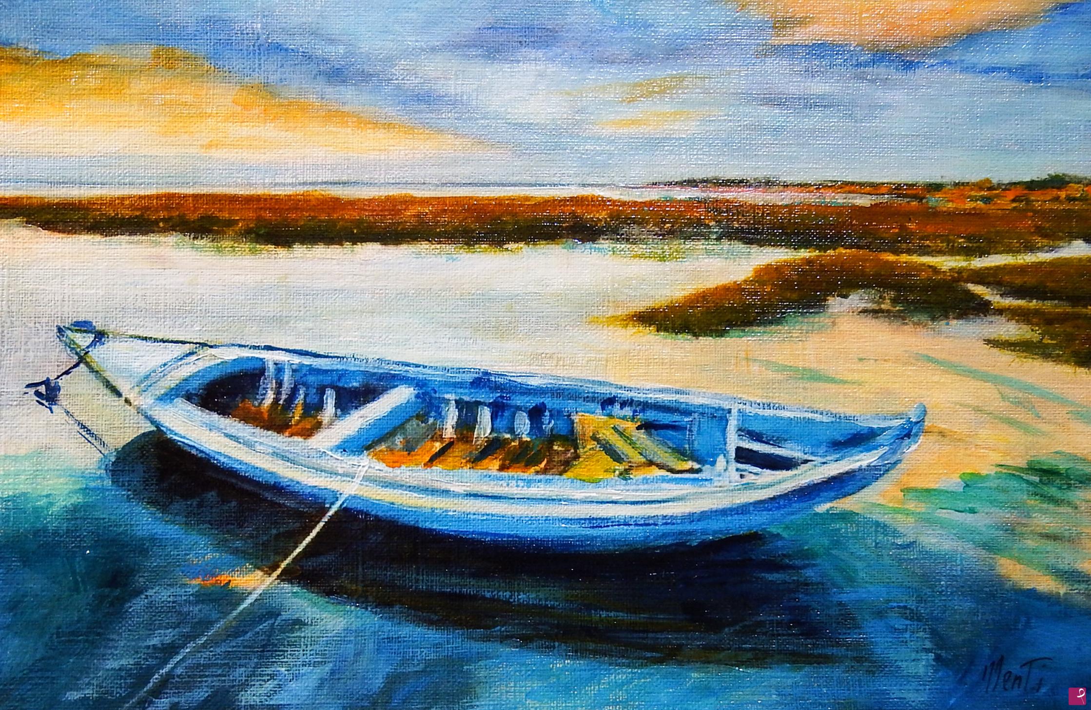 quadri in vendita online - Laguna veneta