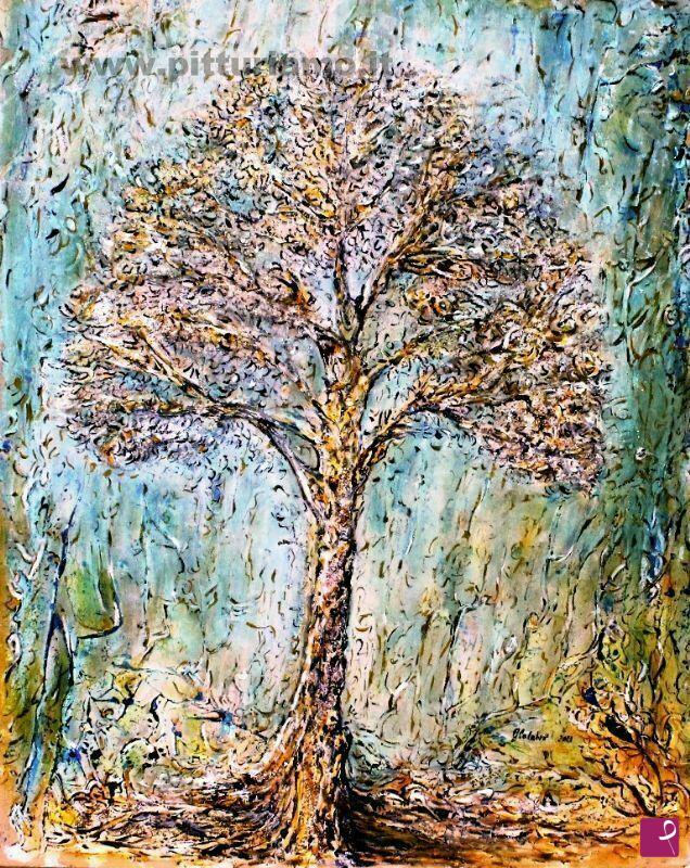 quadri in vendita online - L'albero della fantasia