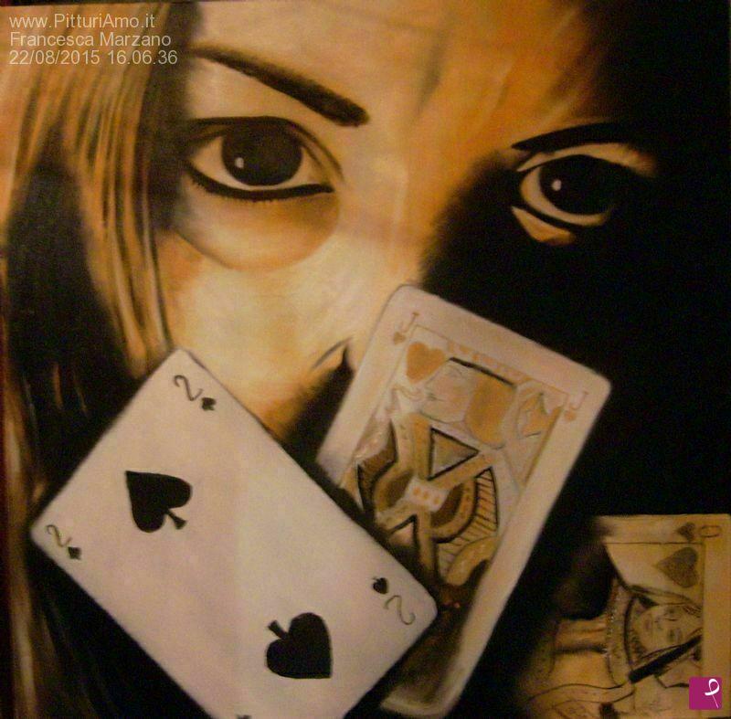 quadri in vendita online - l'amore in gioco