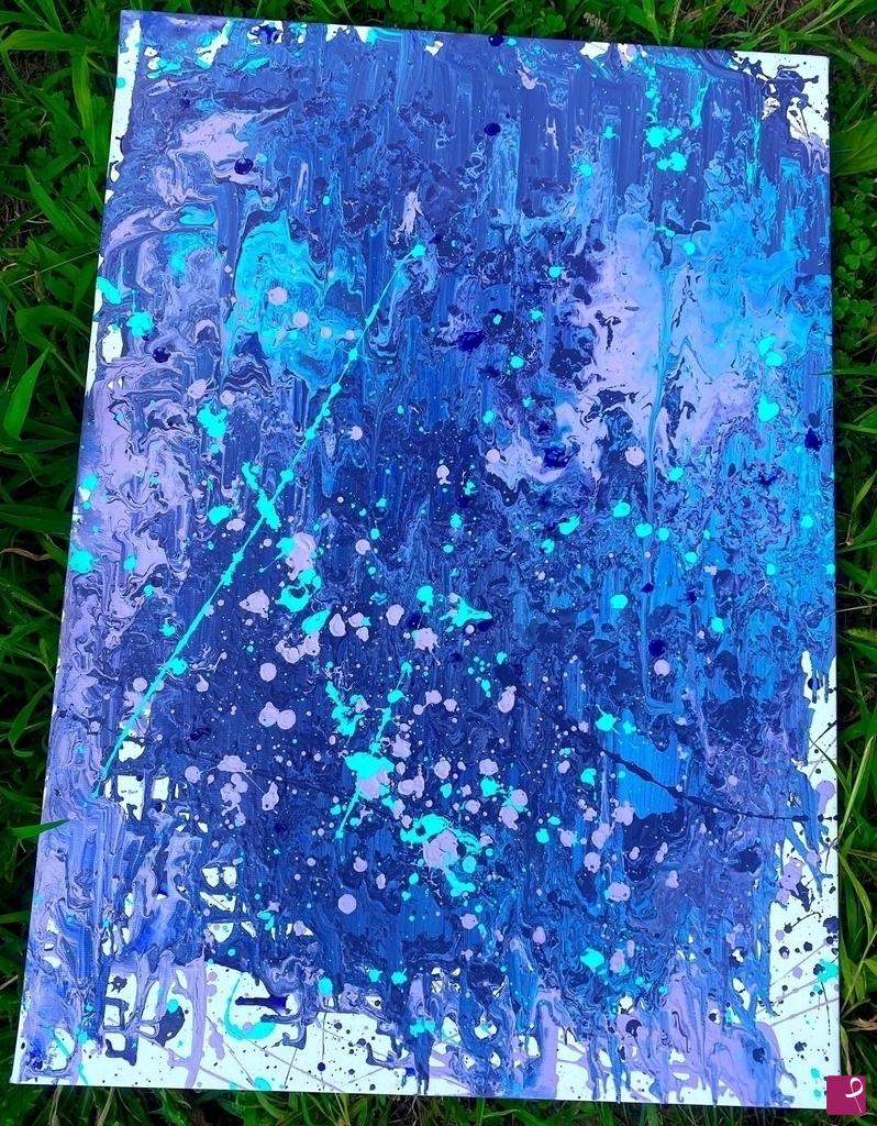 quadri in vendita online - Lavander Rain