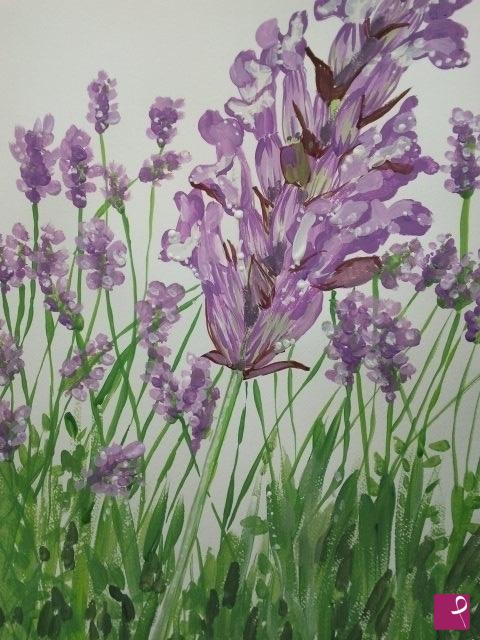 quadri in vendita online - Lavender 
