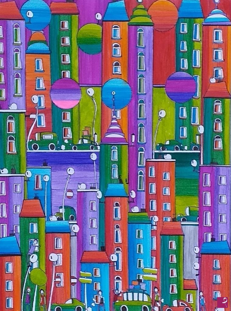 quadri in vendita online - Le mie città 