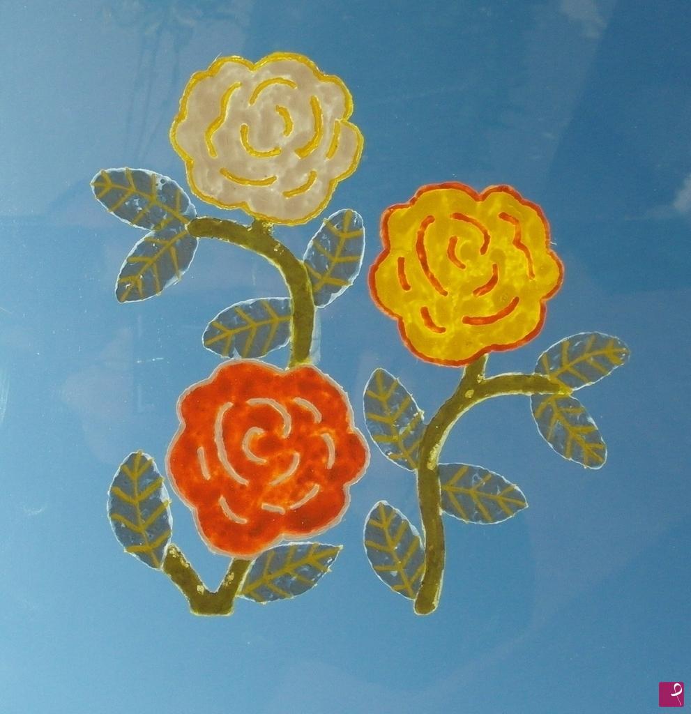 quadri in vendita online - " Le mie tre rose "