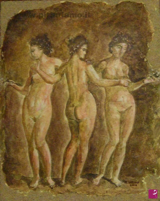 quadri in vendita online - Le tre Grazie