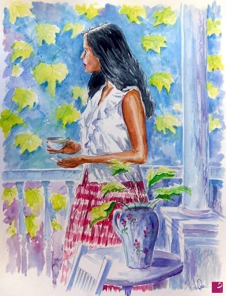quadri in vendita online - Leaves