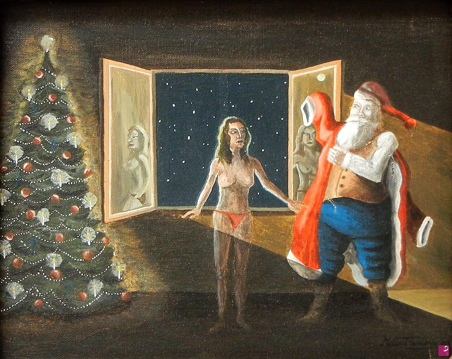 quadri in vendita online - Leggenda di Natale
