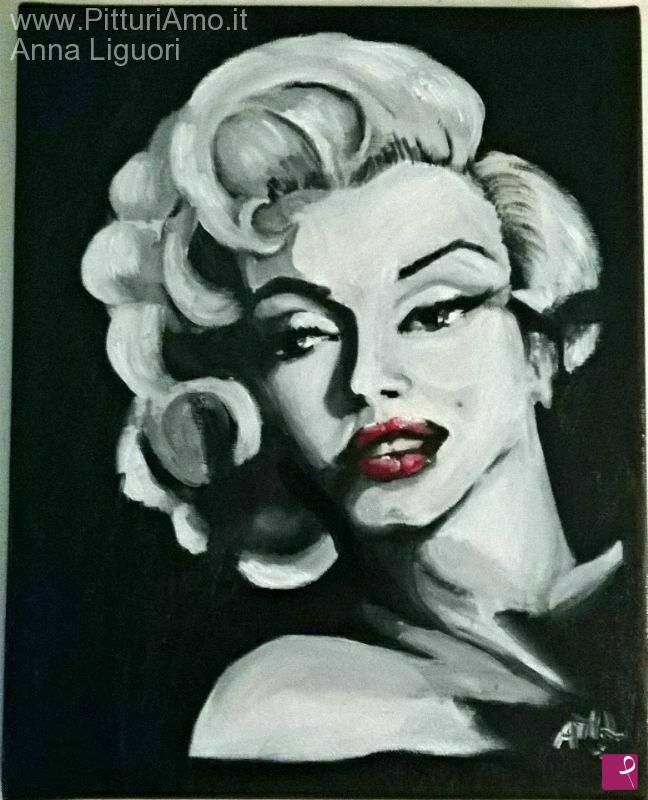 quadri in vendita online - lei Marilyn