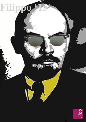 quadri in vendita online - Lenin Ray-Ban