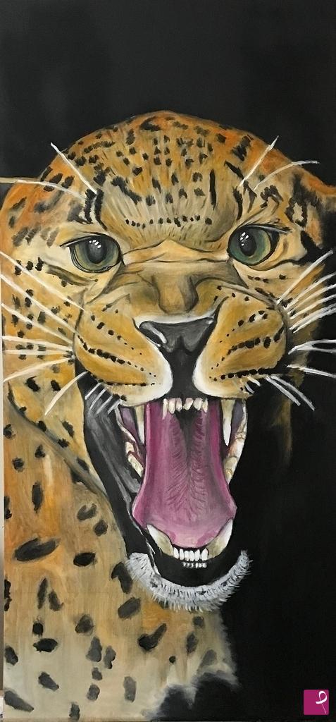 quadri in vendita online - LEOPARD 