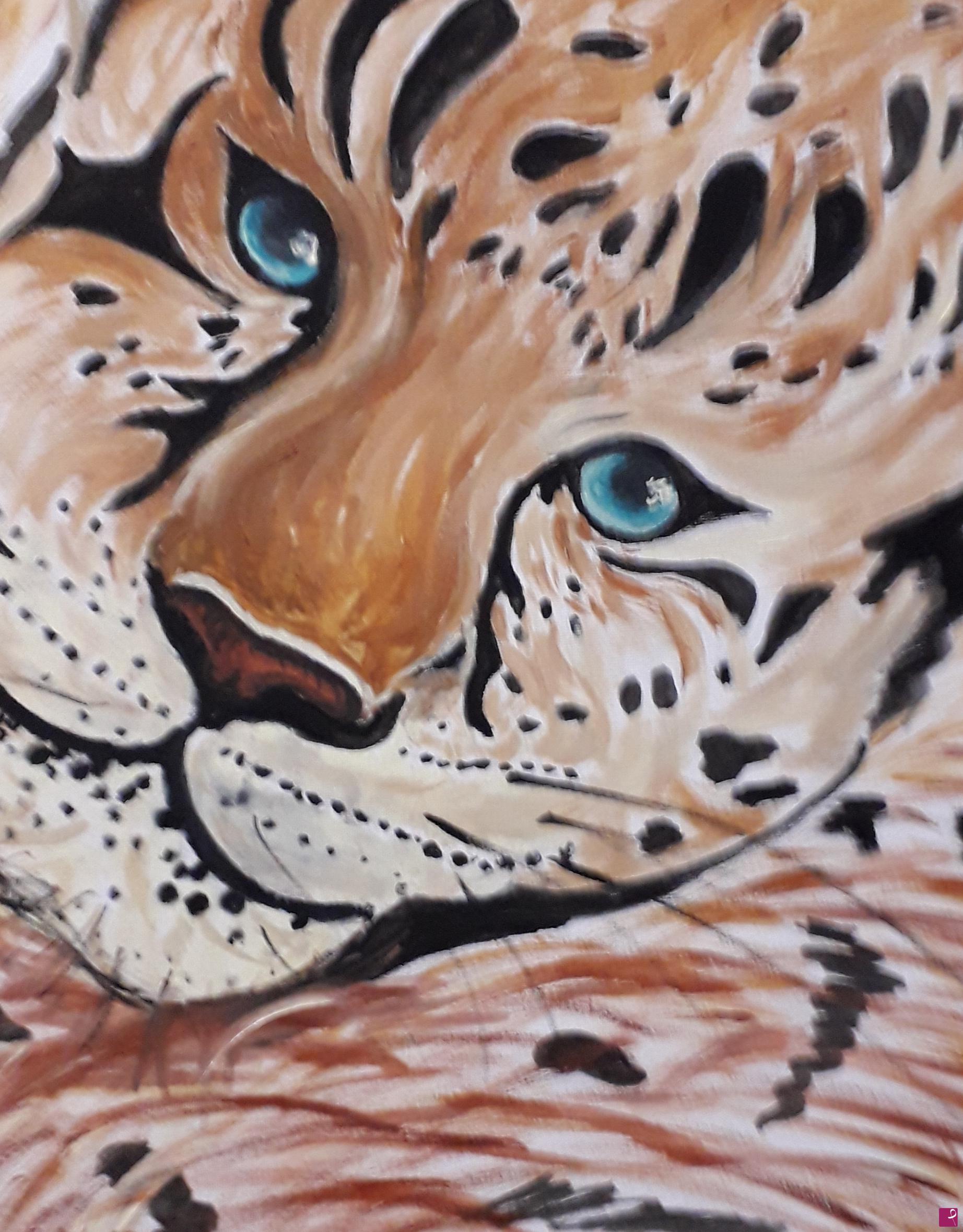 quadri in vendita online - Leopard