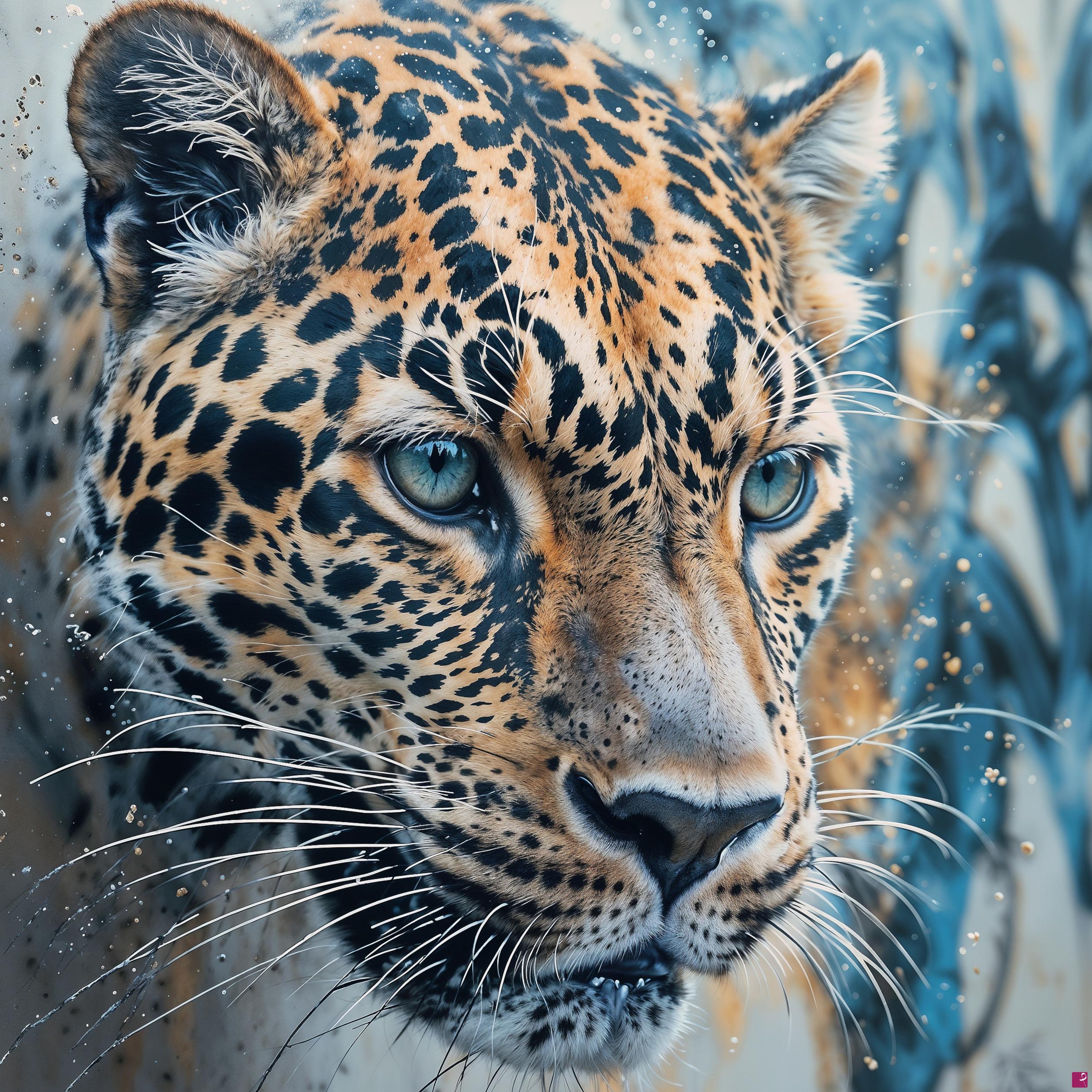 quadri in vendita online - Leopard 