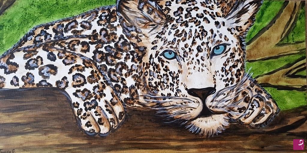 quadri in vendita online - Leopardo