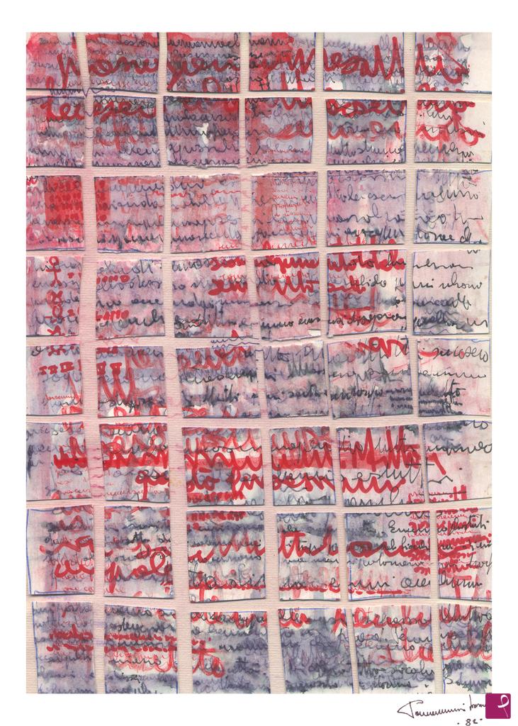 quadri in vendita online - Lettera cromatica 1982