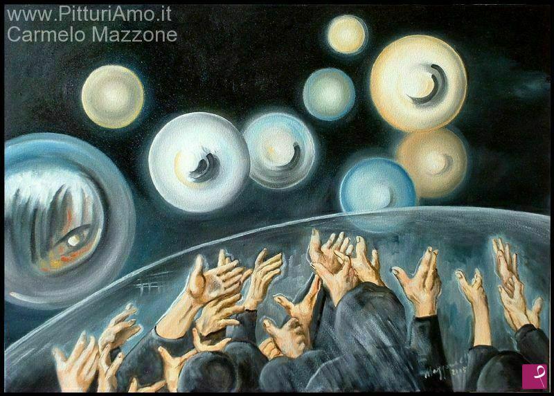 quadri in vendita online - L'illusione di un aiuto