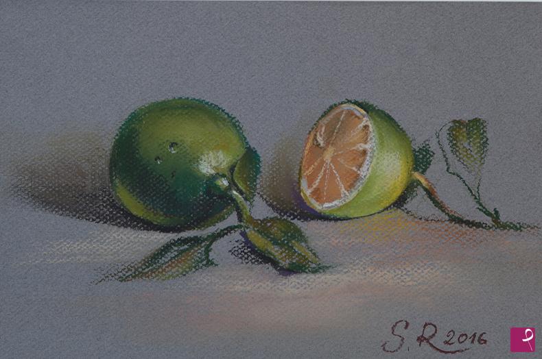quadri in vendita online - Lime verde