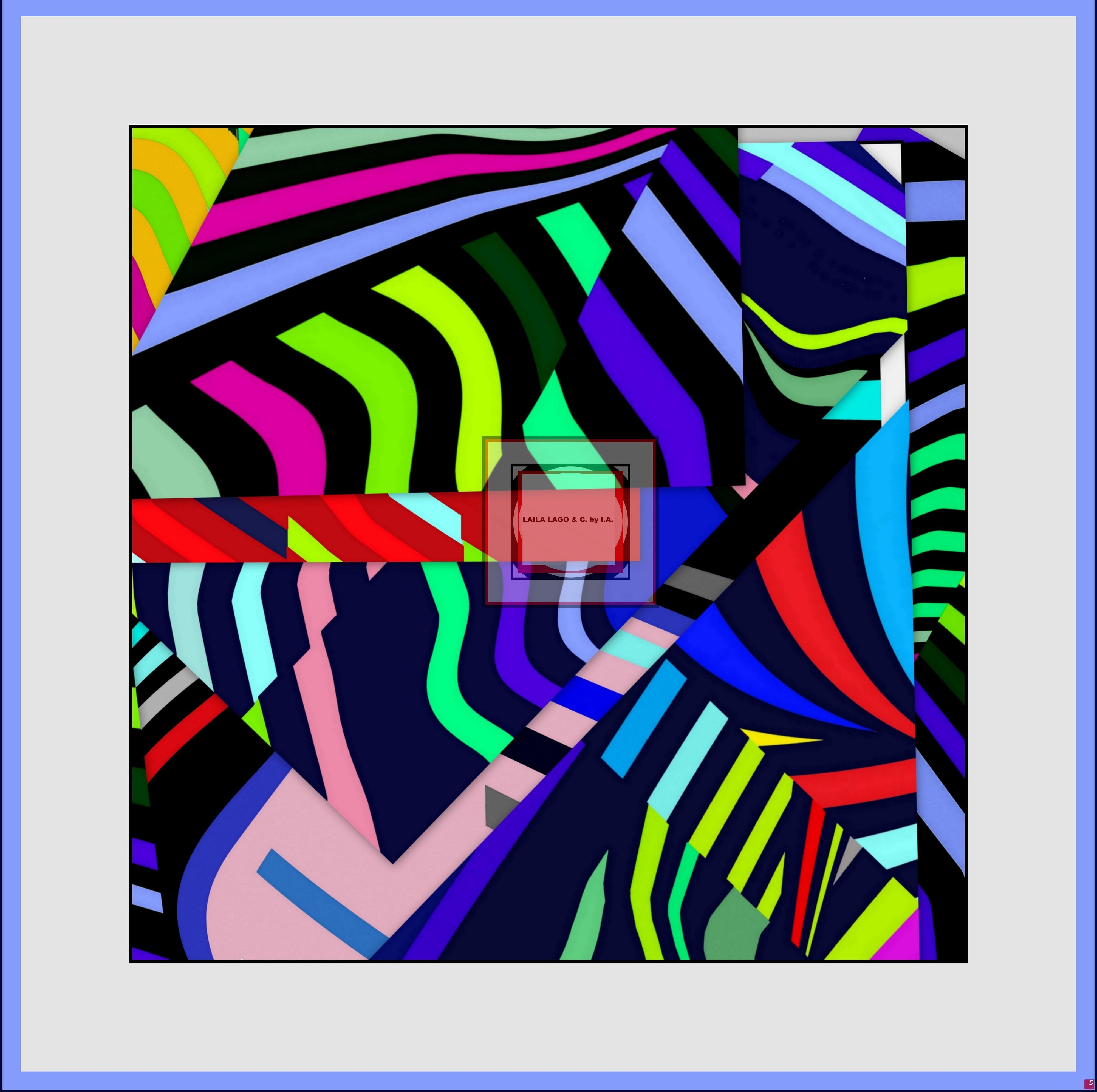 quadri in vendita online - LINEA MAI INVISIBILI - COLORI FLUTTUANTI-