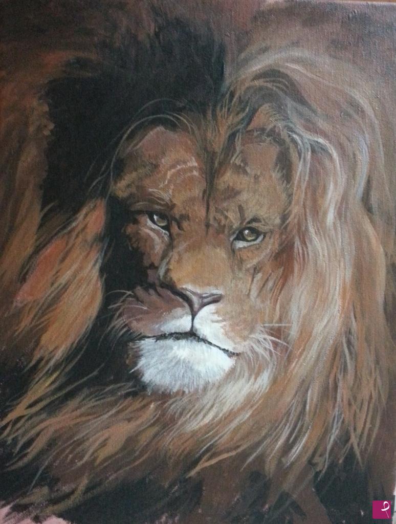 quadri in vendita online - lion