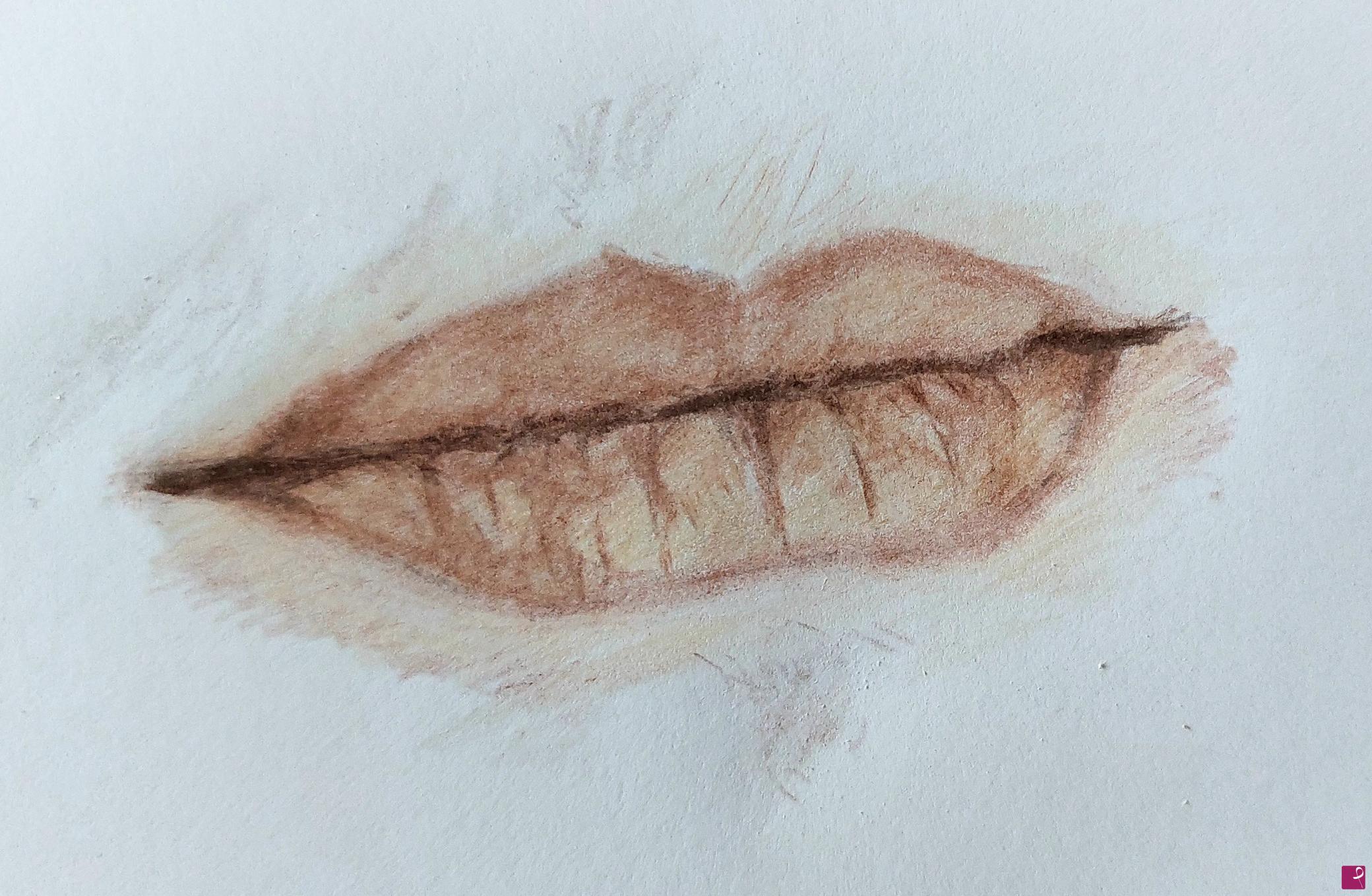quadri in vendita online - Lips - Quick Sketch