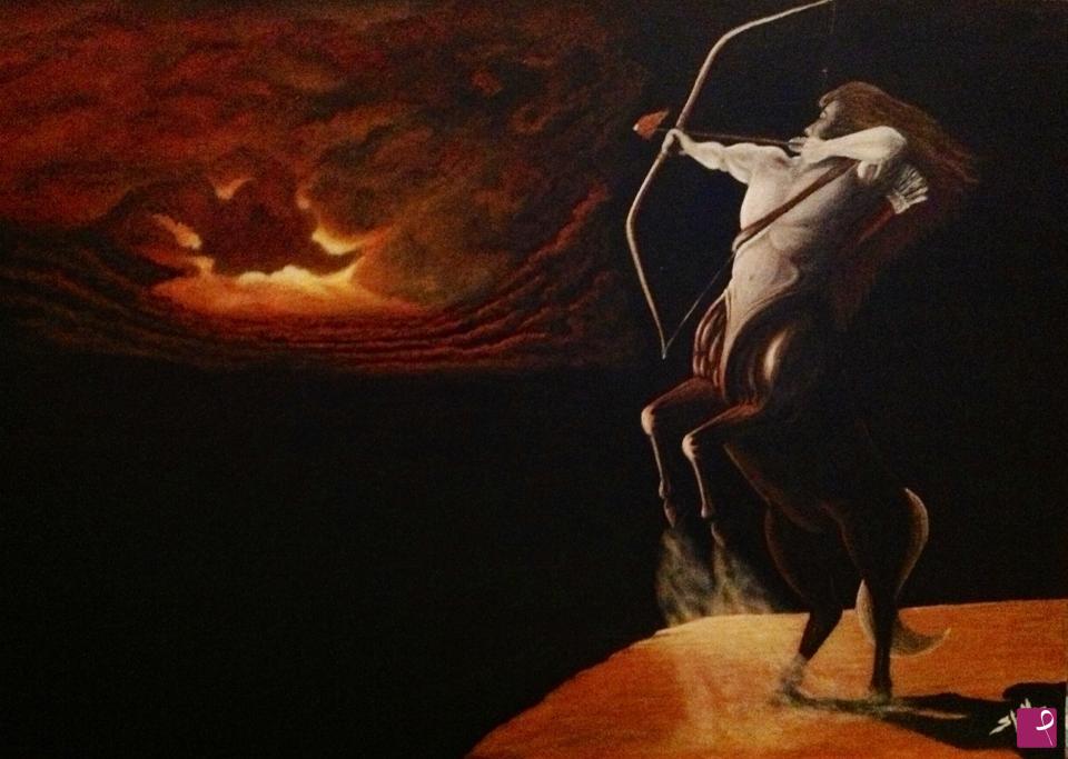 quadri in vendita online - L'ira del Sagittarius