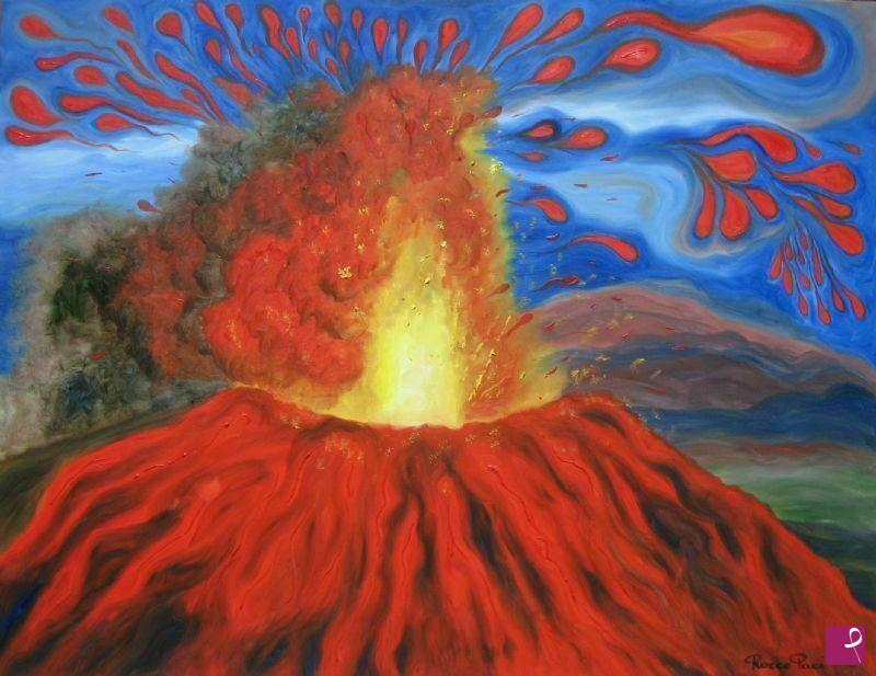 quadri in vendita online - Lo spirito dell'Etna