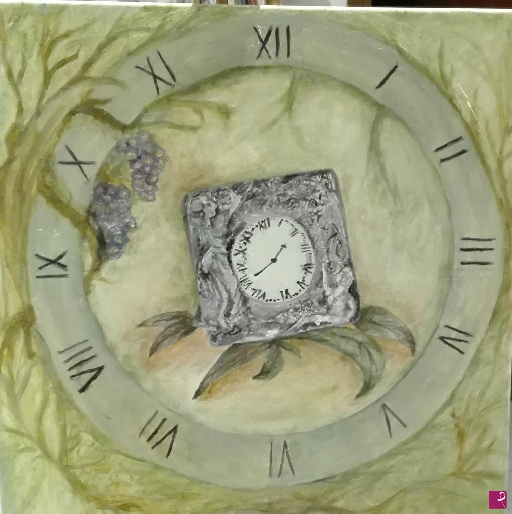 quadri in vendita online - L'orologio della vita