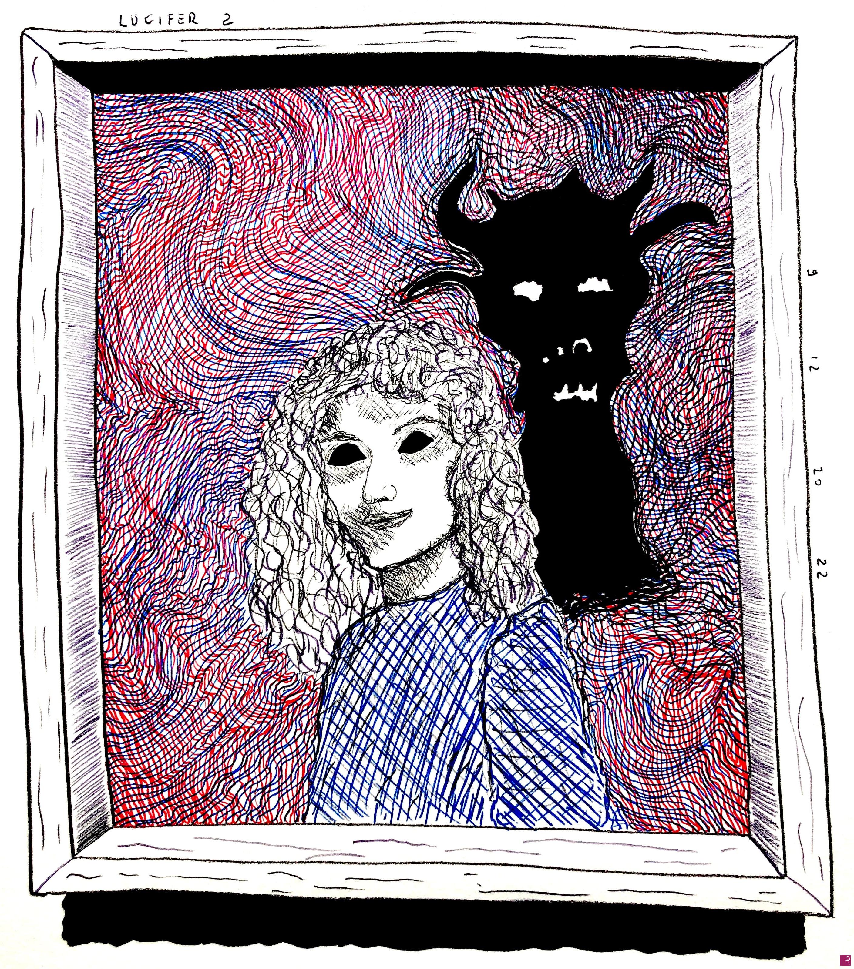 quadri in vendita online - LUCIFER 2